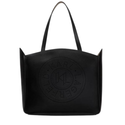 Γυναικεία Δερμάτινη K/Circle Tote Τσάντα Μαύρη Karl Lagerfeld A3W30043-999 BLACK