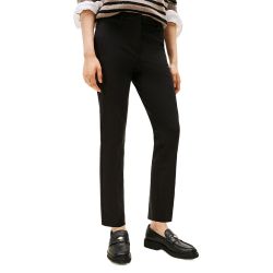 Γυναικείο Slim Παντελόνι Μαύρο Tommy Hilfiger WW0WW48350-BDS