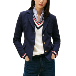 Γυναικείο Σακάκι Navy Μπλε Tommy Hilfiger WW0WW46660-C1G