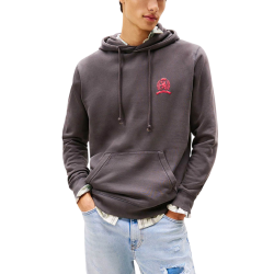 Ανδρικό Φούτερ Μαύρο Tommy Jeans DM0DM22085-BDS