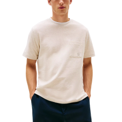 Ανδρικό T-shirt Μπεζ Tommy Hilfiger MW0MW39365-HGF