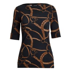 Γυναικείο Judy T-shirt Μαύρο Ralph Lauren 200971107001-001