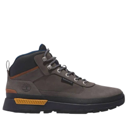 Ανδρικά Δερμάτινα Field Trekker Mid Lace Μποτάκια Γκρι Timberland TB0A61ER-033