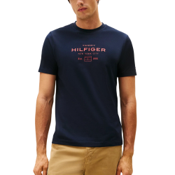 Ανδρικό T-shirt Navy Μπλε Tommy Hilfiger MW0MW40002-DW5