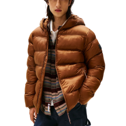 Ανδρικό Μπουφάν Καφέ Tommy Jeans DM0DM22044-GVP