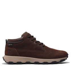 Ανδρικά Δερμάτινα Winsor Park Sneakers Καφέ Timberland TB1A61QH-931