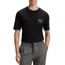 Ανδρικό Dapusi T-Shirt Μαύρο Hugo 50544458-002