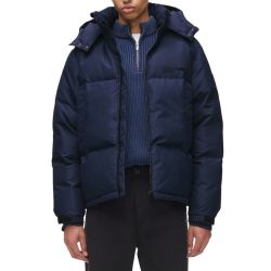 Ανδρικό Puffer Μπουφάν Navy Μπλε Karl Lagerfeld Jeans A3M15033-310 BLACK IRIS