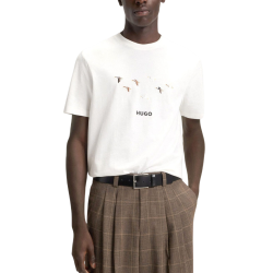 Ανδρικό Dugolini T-Shirt Λευκό Hugo 50549154-102