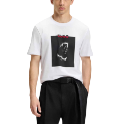 Ανδρικό Dobero T-shirt Λευκό Hugo 50542734-100