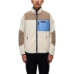 Ανδρική Yupik Fleece Ζακέτα Εκρού Napapijri NP0A4GNS-MQZ1
