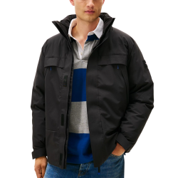 Ανδρικό Μπουφάν Μαύρο Tommy Hilfiger MW0MW40636-BDS