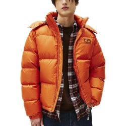 Ανδρικό Μπουφάν Πορτοκαλί Tommy Jeans DM0DM22036-SZZ
