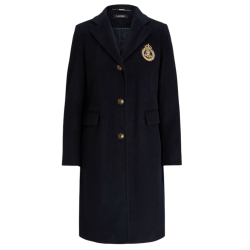 Γυναικείο Παλτό Navy Μπλε Ralph Lauren 297958509002-410