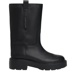 Γυναικείες Δερμάτινες Μπότες Μαύρες Tommy Jeans EN0EN02834-BDS
