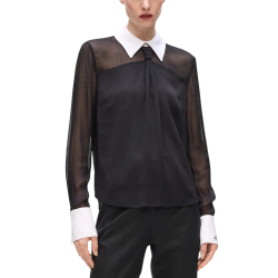 Γυναικεία Μπλούζα Μαύρη Karl Lagerfeld A4W11008-998 BLACK