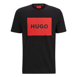 Ανδρικό Dulive222 T-shirt Μαύρο Hugo 50467952-001