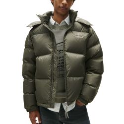 Ανδρικό Μπουφάν Χακί Tommy Jeans DM0DM22036-MRH