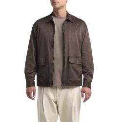 Ανδρικό Oveshirt Καφέ Royal Denim KITAMI5138-BROWN