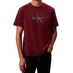 Ανδρικό Hero Monologo T-shirt Μπορντό Calvin Klein LV04RB862G-WCV