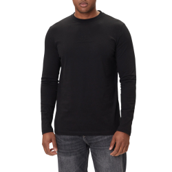 Ανδρικό Μακρυμάνικο T-shirt Μαύρο Karl Lagerfeld 755055 554225-990