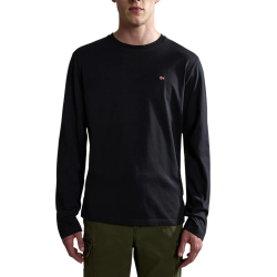Ανδρικό Μακρυμάνικο Salis T-shirt Μαύρο Napapijri NP0A4HN7-0411
