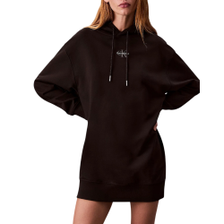 Γυναικείο Φούτερ Φόρεμα Μαύρο Calvin Klein LV047D229G-UB1