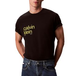 Ανδρικό T-shirt Μαύρο Calvin Klein LV04RD810G-UB1