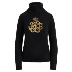 Γυναικείο Kexley Ζιβάγκο Πουλόβερ Μαύρο Ralph Lauren 200979687001-001