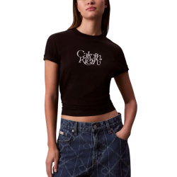 Γυναικείο T-shirt Μαύρο Calvin Klein LV047D210G-UB1