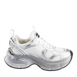 Γυναικεία Ridr Sneakers Λευκά Buffalo BUF1636554-WHITE SILVER