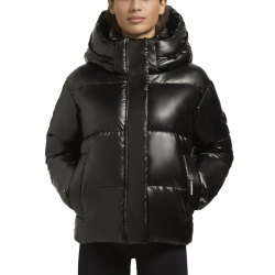 Γυναικείο Devina2 Shiny Μπουφάν Μαύρο Khujo KJ1085JK253-BLACK
