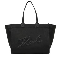 Γυναικεία K/Skuare Τσάντα Μαύρη Karl Lagerfeld A4W30257-1AV BLACK NICKEL