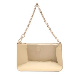 Γυναικεία Τσάντα-Φάκελος Χρυσή Tommy Hilfiger AW0AW18219-0HS
