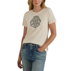 Γυναικείο Katlin T-shirt Εκρού Ralph Lauren 200980211002-101