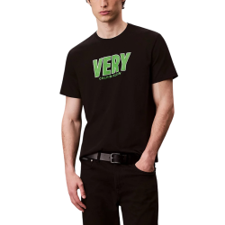Ανδρικό T-shirt Μαύρο Calvin Klein LV04RD800G-UB1
