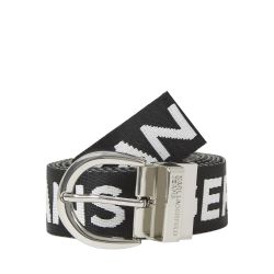 Γυναικεία Ζώνη Διπλής Όψεως Μαύρη/Γκρι Karl Lagerfeld Jeans A3W33142-989 BLACK/SILVER