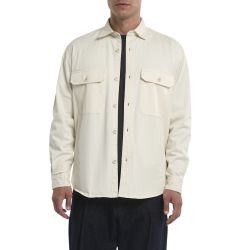 Ανδρικό Overshirt Εκρού Royal Denim SKIVE5140-PANNA