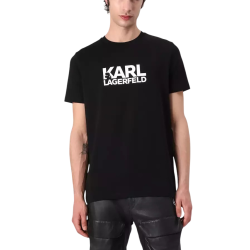 Ανδρικό T-shirt Μαύρο Karl Lagerfeld 755087 554235-990