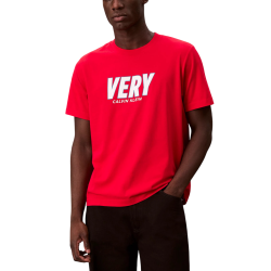 Ανδρικό T-shirt Κόκκινο Calvin Klein LV04RD800G-XMD