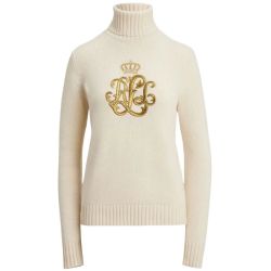 Γυναικείο Kexley Ζιβάγκο Πουλόβερ Εκρού Ralph Lauren 200979687002-101