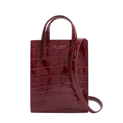 Γυναικεία Wenissa Τσάντα Χιαστί Μπορντό Ted Baker 281944-WINE