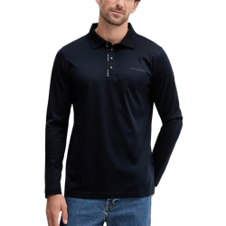 Ανδρικό Μακρυμάνικο Polo Navy Μπλε Karl Lagerfeld 745002 554200-690