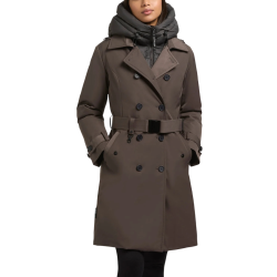 Γυναικεία Daisy Καπαρντίνα Καφέ Khujo KJ1119CO253-232