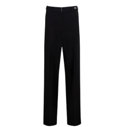 Γυναικείο Παντελόνι Μαύρο Karl Lagerfeld A4W10115-101 WHITE BLACK