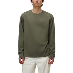 Ανδρικό Μακρυμάνικο Salis T-shirt Λαδί Napapijri NP0A4HN7-G0A1