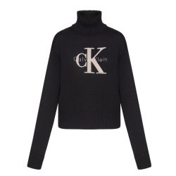 Γυναικείο Πουλόβερ Ζιβάγκο Μαύρο Calvin Klein LV047D354G-UB1