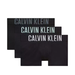 Ανδρικό Σετ Μπόξερ 3 Τεμαχίων Μαύρα Calvin Klein 000NB3608A-ZD0