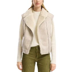 Γυναικείο Γιλέκο Μπεζ S.Oliver 2168438-8001