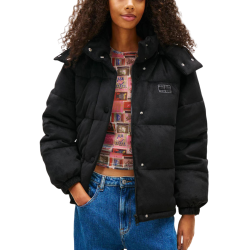 Γυναικείο Puffer Μπουφάν Μαύρο Tommy Jeans DW0DW21668-BDS